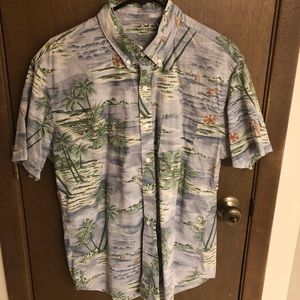 Jcrew Chambray Hawaiian shirt